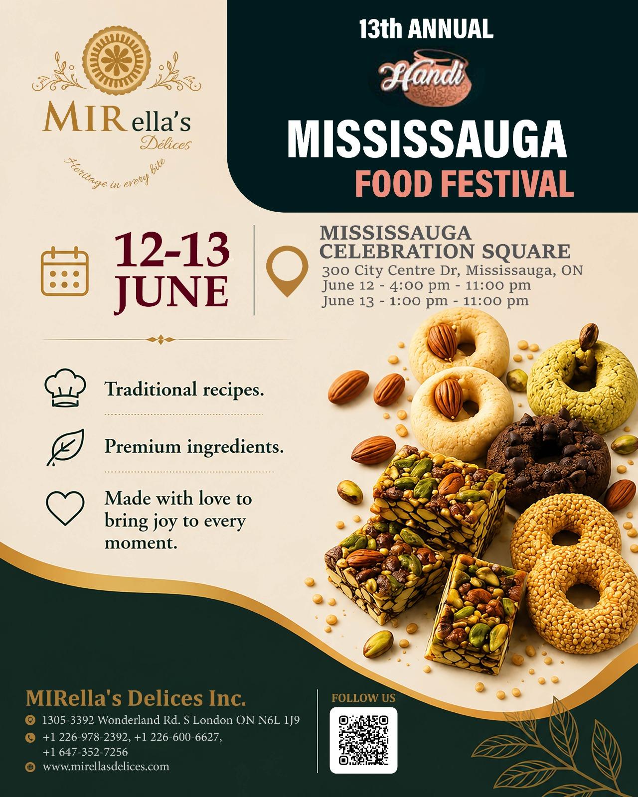 13th Annual Handi Mississauga Food Festival
